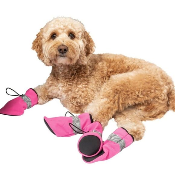 NWT Justice Reflective Booties For Pets - Picture 2 of 6